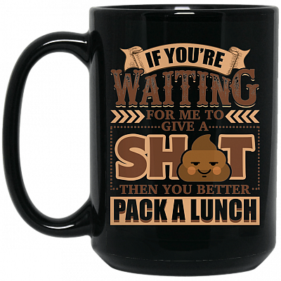 15 oz. Black Mug