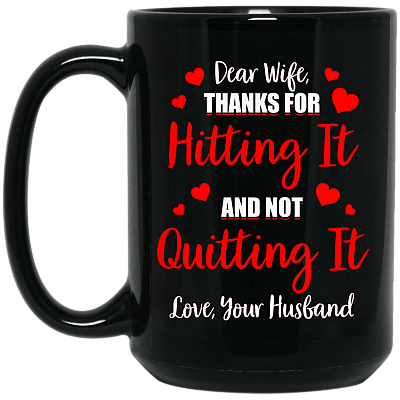 15 oz. Black Mug