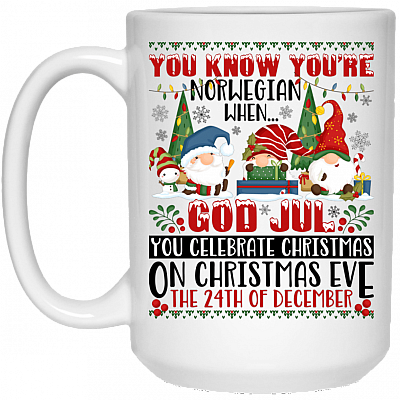 15 oz. White Mug