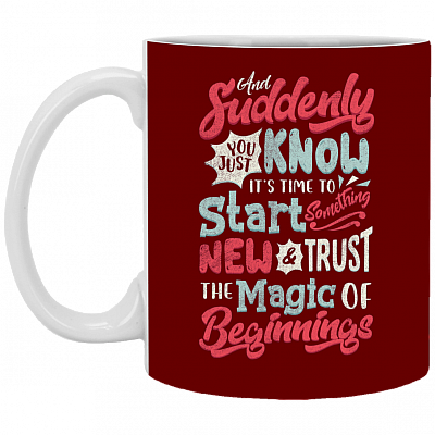 11 oz. White Mug