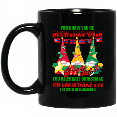 11 oz. Black Mug