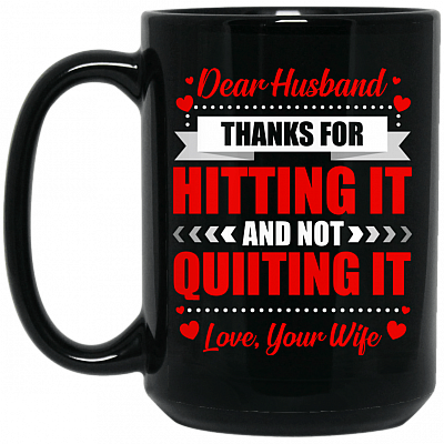 15 oz. Black Mug