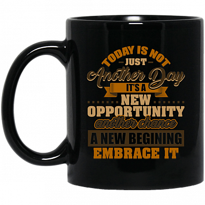 11 oz. Black Mug