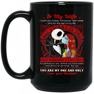 15 oz. Black Mug