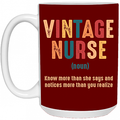 15 oz. White Mug