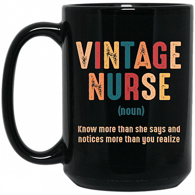 15 oz. Black Mug