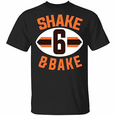 Baker Mayfield Shake and Bake Cleveland Football Hoodie Long Sleeve T-Shirt