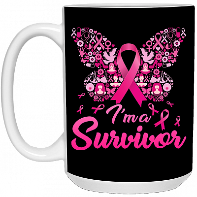 15 oz. White Mug