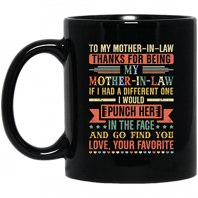 11 oz. Black Mug