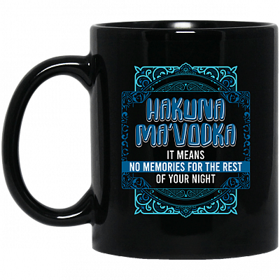 11 oz. Black Mug