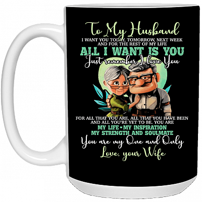 15 oz. White Mug