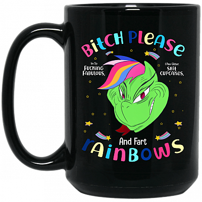 15 oz. Black Mug