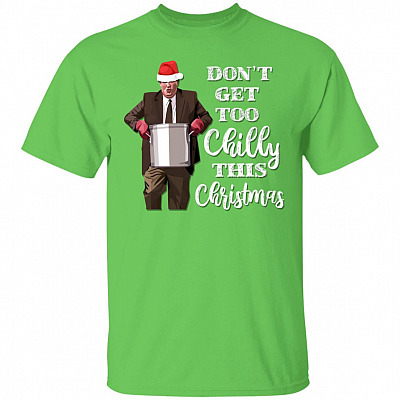 Alternative view of Don't Get Too Chilly This Christmas T-Shirt