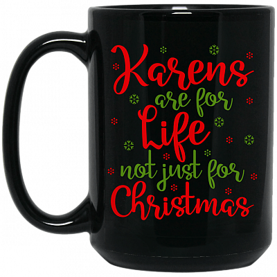 15 oz. Black Mug