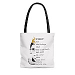 Fight For The Things That You Care Ruth Bader Ginsburg AOP Tote Bag - Shoulder Bag - Shopping Bag