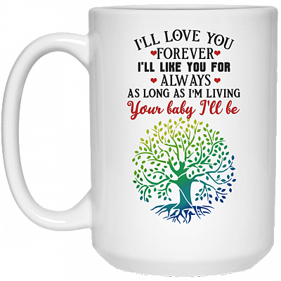 15 oz. White Mug