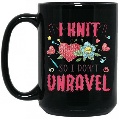 15 oz. Black Mug