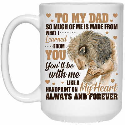 15 oz. White Mug