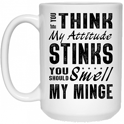 15 oz. White Mug