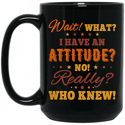 15 oz. Black Mug