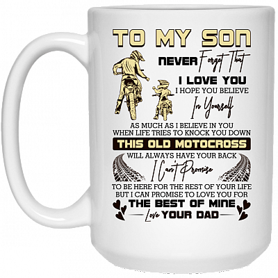 15 oz. White Mug