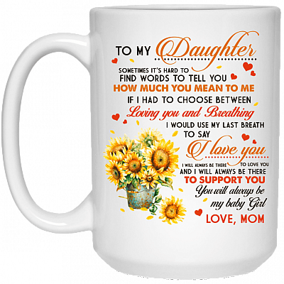 15 oz. White Mug