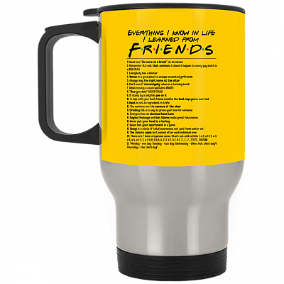 14 oz. Silver Travel Mug