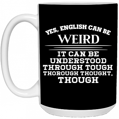 15 oz. White Mug