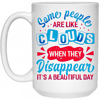 15 oz. White Mug