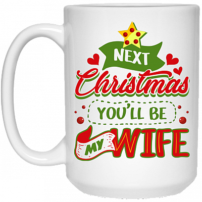 15 oz. White Mug