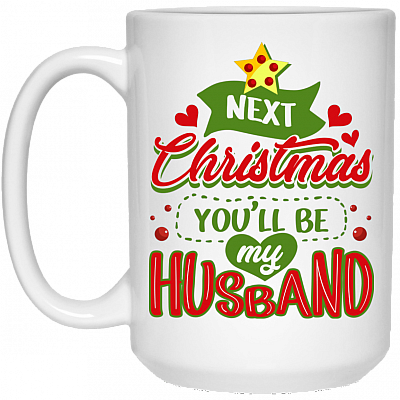 15 oz. White Mug
