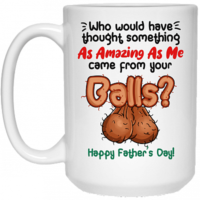 15 oz. White Mug