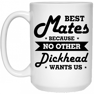 15 oz. White Mug
