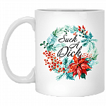 Such A Dick Christmas Ceramic Coffee Mug - Beer Stein - Travel Mug - Water Bottle - Color Changing Mug