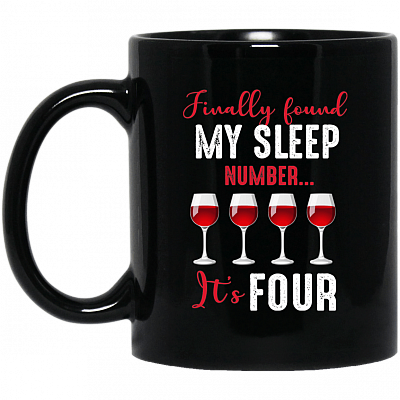 11 oz. Black Mug