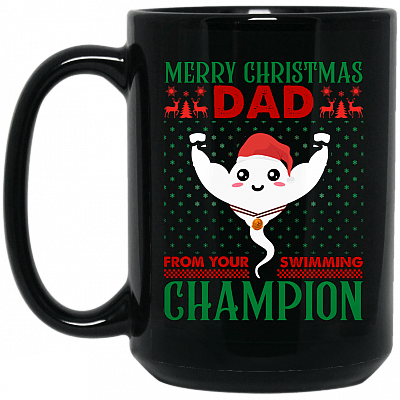 15 oz. Black Mug