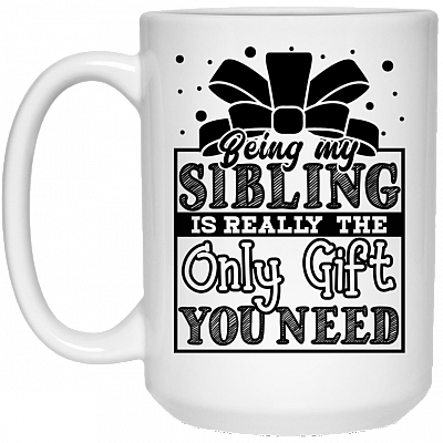 15 oz. White Mug