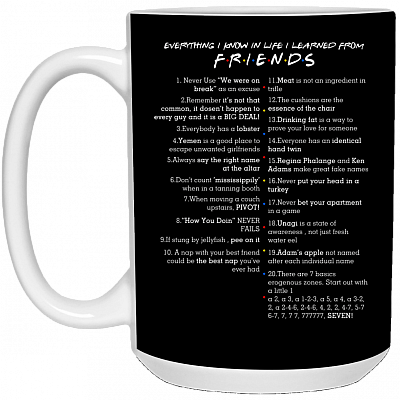 15 oz. White Mug