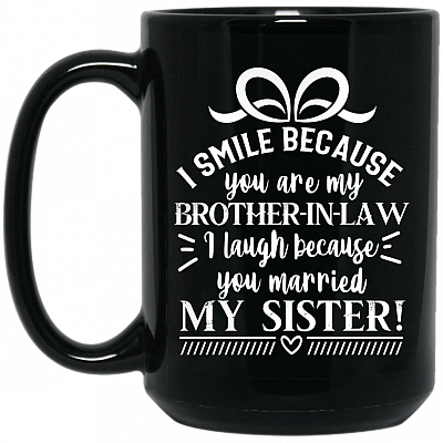 15 oz. Black Mug