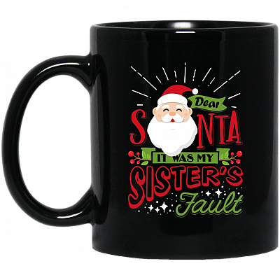 11 oz. Black Mug