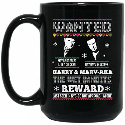 15 oz. Black Mug
