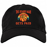 The Board Man-Gets Paid Kawhi Twill Cap - High-Profile Snapback Hat - Trucker Hat