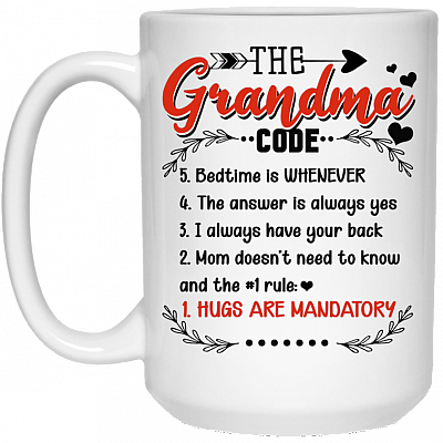 15 oz. White Mug