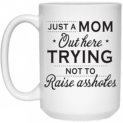 15 oz. White Mug