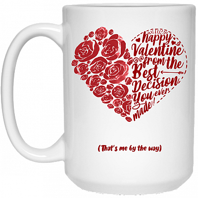 15 oz. White Mug