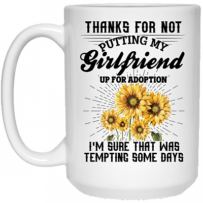 15 oz. White Mug
