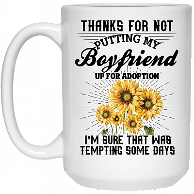 15 oz. White Mug