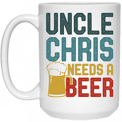 15 oz. White Mug