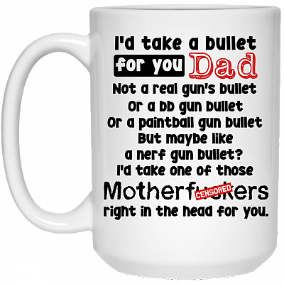 15 oz. White Mug