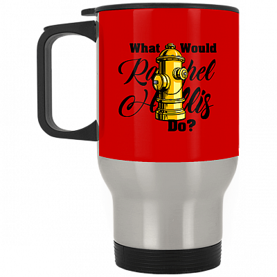 14 oz. Silver Travel Mug